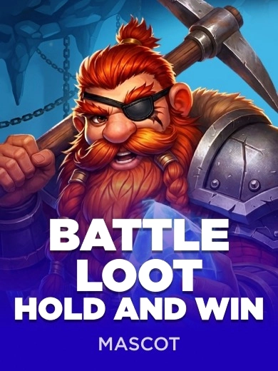 slot-12 Battle Loot dwarf warrior pickaxe Mascot