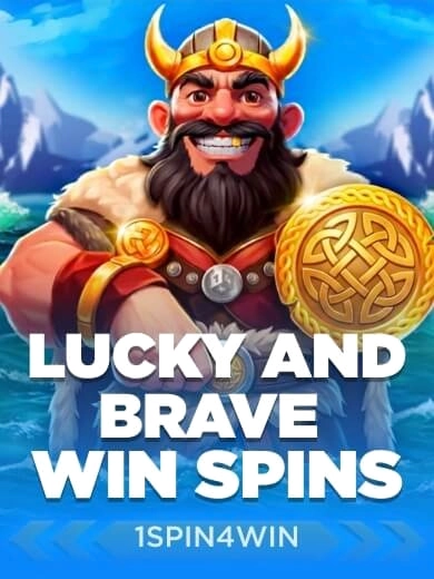 Lucky and Brave Win Spins Viking shield 1spin4win