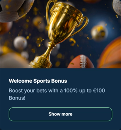 welcome-bonus-3 Welcome Sports Bonus gold trophy 100 percent €100
